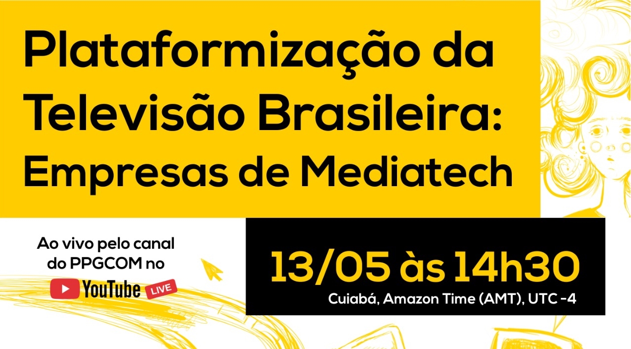 Em evento do PPGCOM, pesquisador discute plataformização da TV brasileira na era do streaming